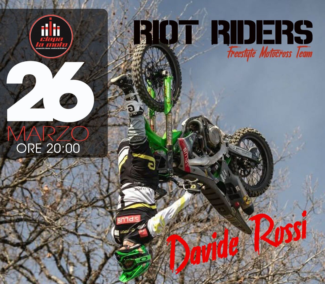 Il Riot Riders Freestyle Motocross Team da Ciapa La Moto